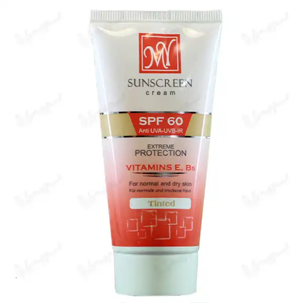 کرم ضد آفتاب SPF 60 مای مناسب پوست های معمولی و خشک 50 میلی لیتر